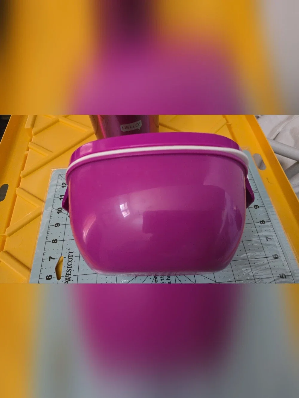 Please Read This Purple Food Storage Container Set - Versatile Kitchen Storage